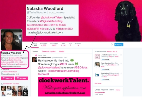 Natasha Woodford's Twitter
