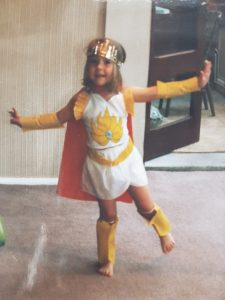 Allegra Chapman as She-Ra!