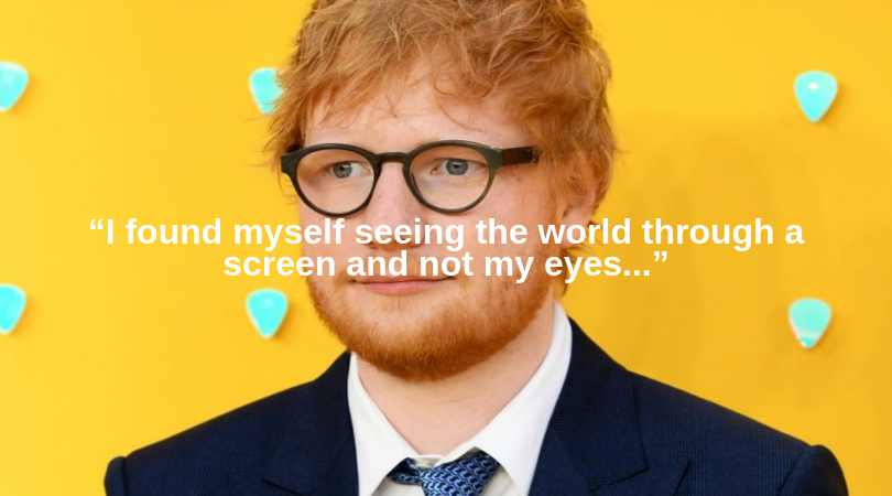 Ed Sheeran deletes his social media accounts