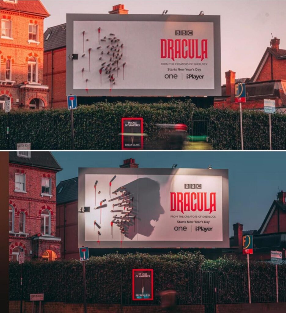 BBC Dracula billboard