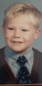 childhood photo of SEO Technical Director Will Nye